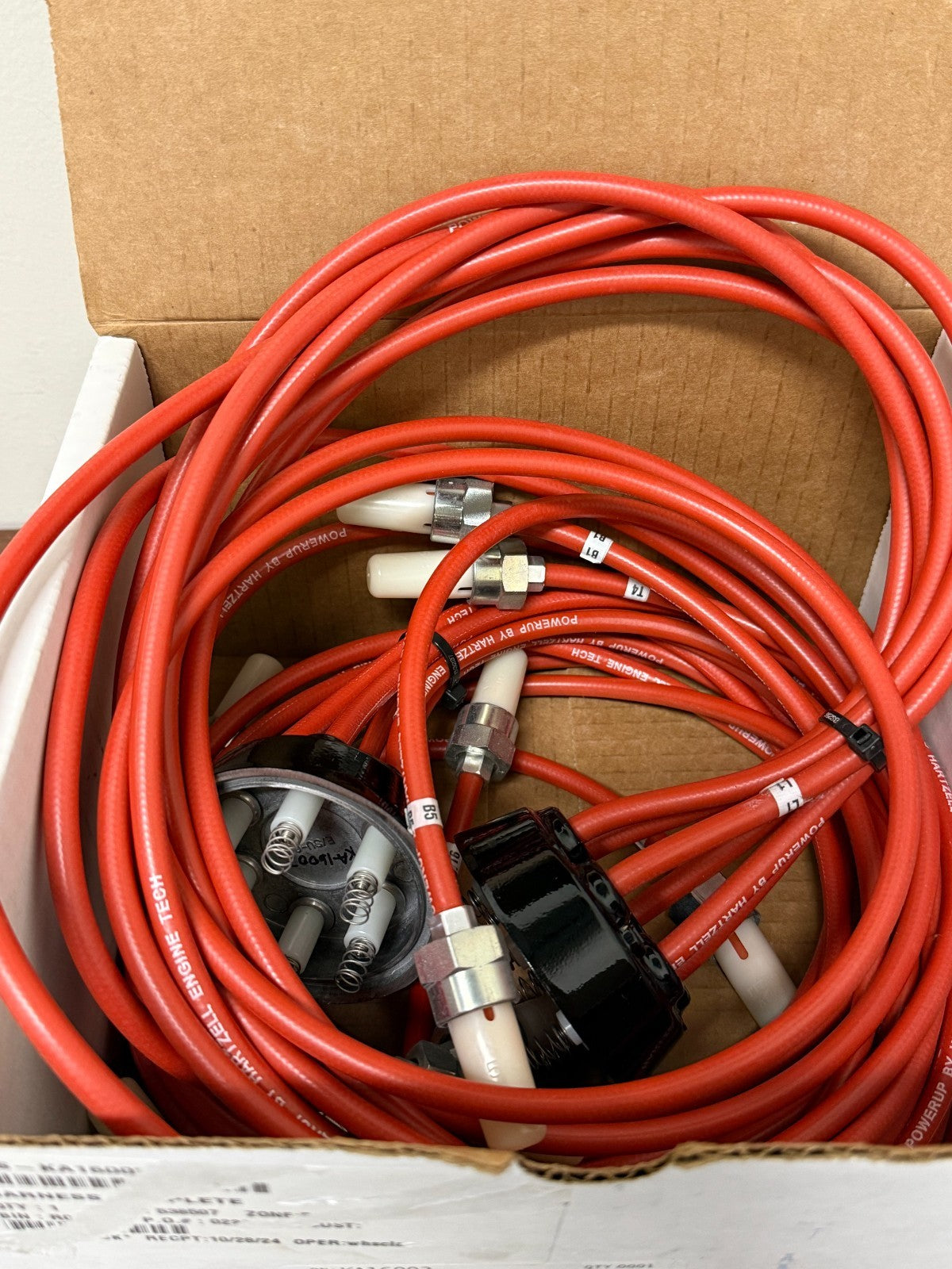 Hartzell KA16002 Ignition Harness 6 Cylinder with KA1K009 Clamp Kit – New Old Stock